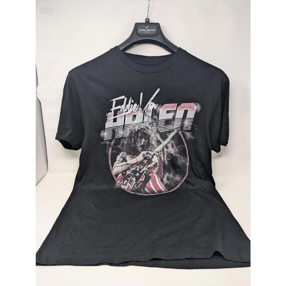 Eddie Van Halen Lightning Motor City Guitar Mens M Shirt